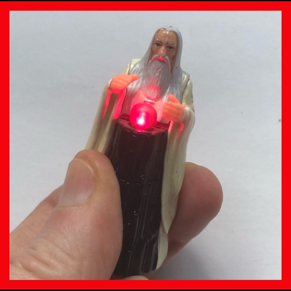 Saruman light up Palantír Burger King Toy